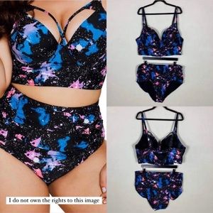 Galaxy Print Bikini